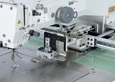 प्रेसर फुट प्रोग्रामेबल एम्ब्रायडरी मशीन 2500rpm स्पीड विथ स्टेपिंग मोटर आपूर्तिकर्ता