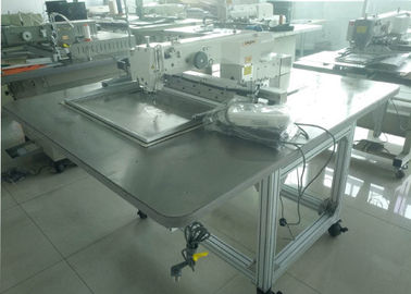 500W फ्लैट बिस्तर सिलाई मशीन, 0.1 - 12.7 मिमी एकल सुई ताला मशीन आपूर्तिकर्ता