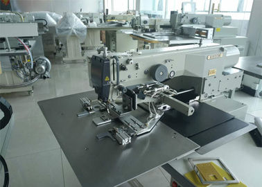 सिंगल सुई सिलेंडर आर्म इंडस्ट्रियल सिलाई मशीन प्रोग्रामेबल एलईडी स्क्रीन टच आपूर्तिकर्ता