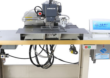 इलेक्ट्रिक सिलाई मशीन संलग्न एकल सुई फ्लैट बिस्तर सिर 2200rpm गति आपूर्तिकर्ता